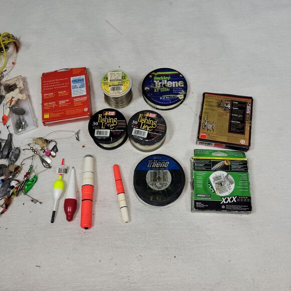 Fishing Line Lures Lot Rubber Worm Bass Trout Bait Outdoor Freshwater Fisherman - Picture 9 of 10